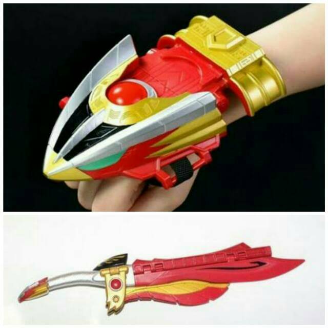 Jual Mainan pedang super hero bima dan jam hero bima x | Shopee Indonesia