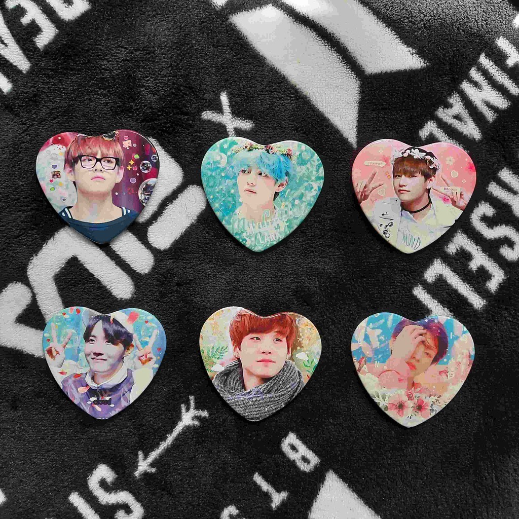 Jual Pin Button Unofficial Goods BTS Korea | Shopee Indonesia