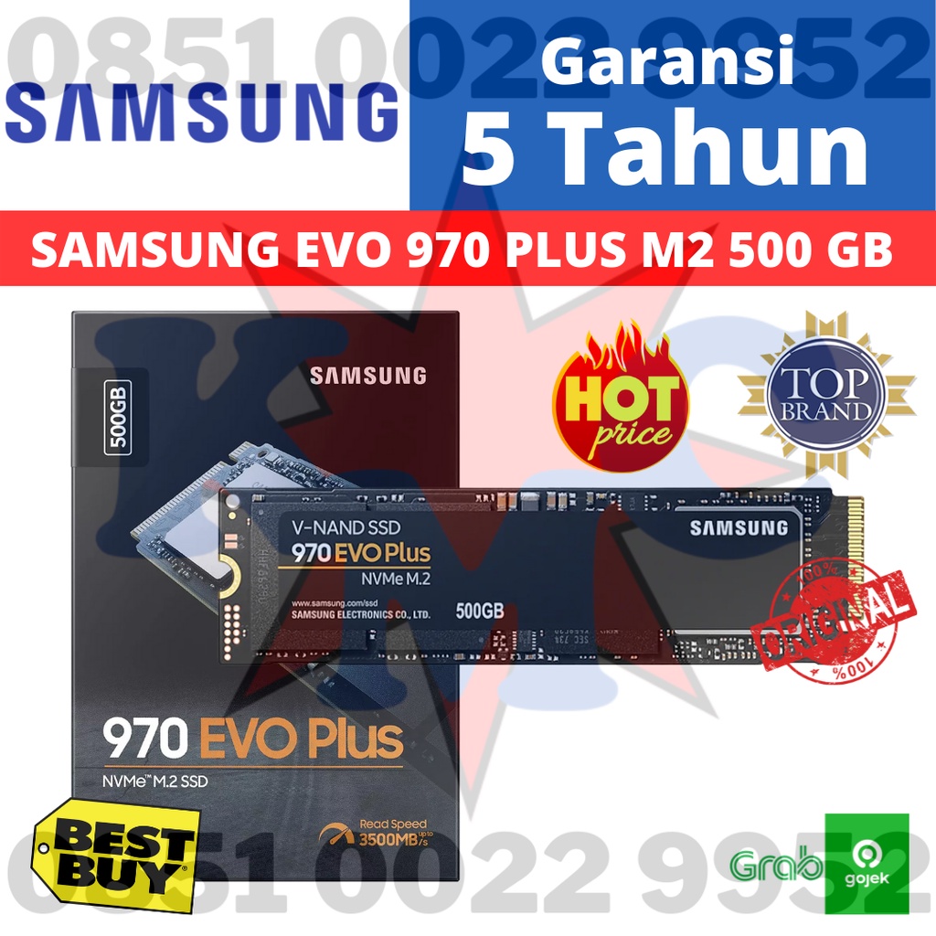 Jual SSD SAMSUNG 970 EVO PLUS NVME 500GB 500 GB Shopee Indonesia