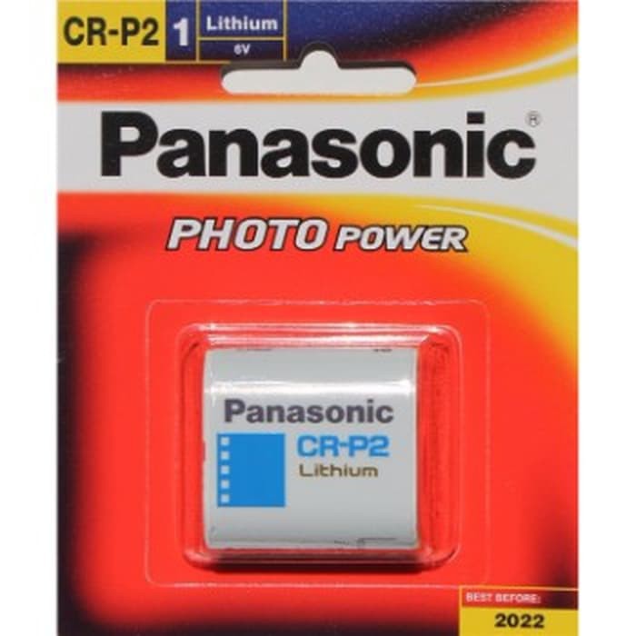 Jual Battery Panasonic CRP2 for Camera Photo - Batu Batere Baterai utk