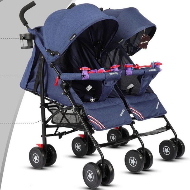 Jual best sale stroller kembar