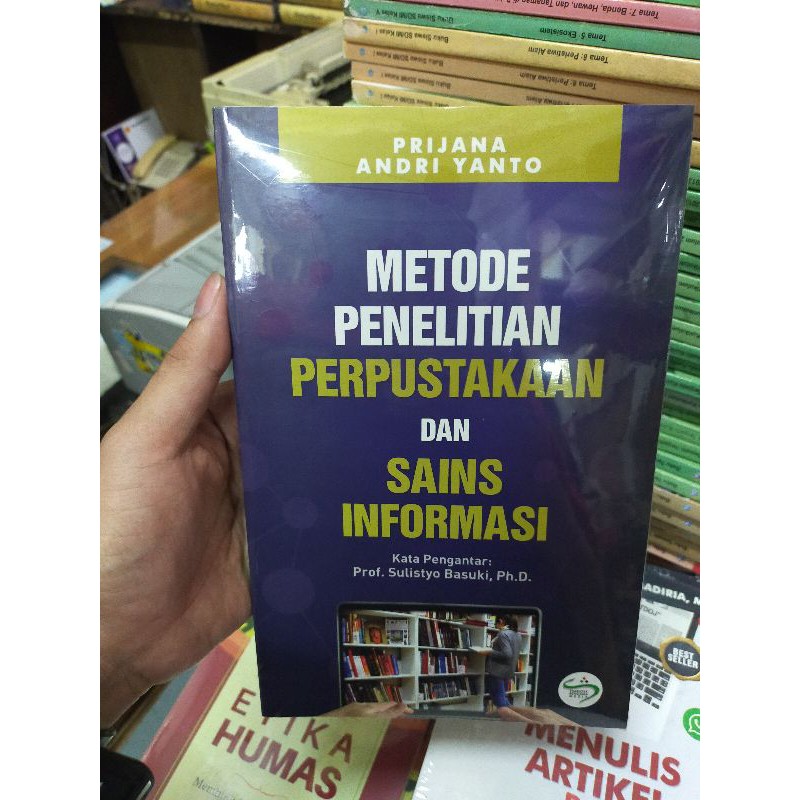 Jual Original Buku Metode Penelitian Perpustakaan Dan Sains Informasi ...