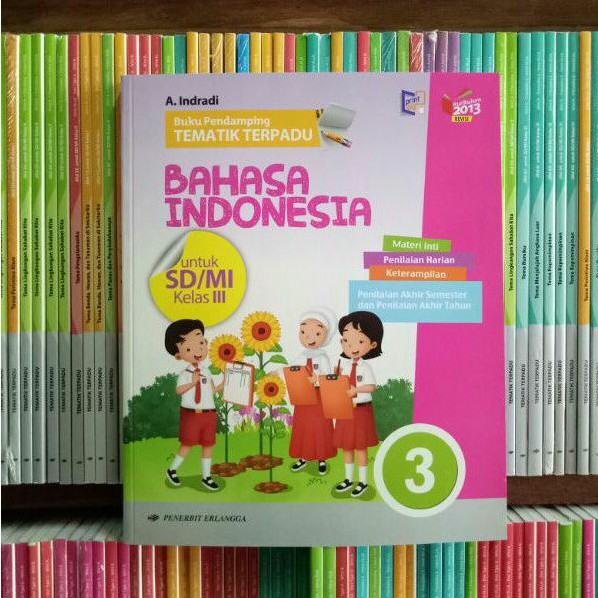 Jual BUKU BUPING BAHASA INDONESIA SD/MI KELAS 3 REVISI K13N ERLANGGA ...