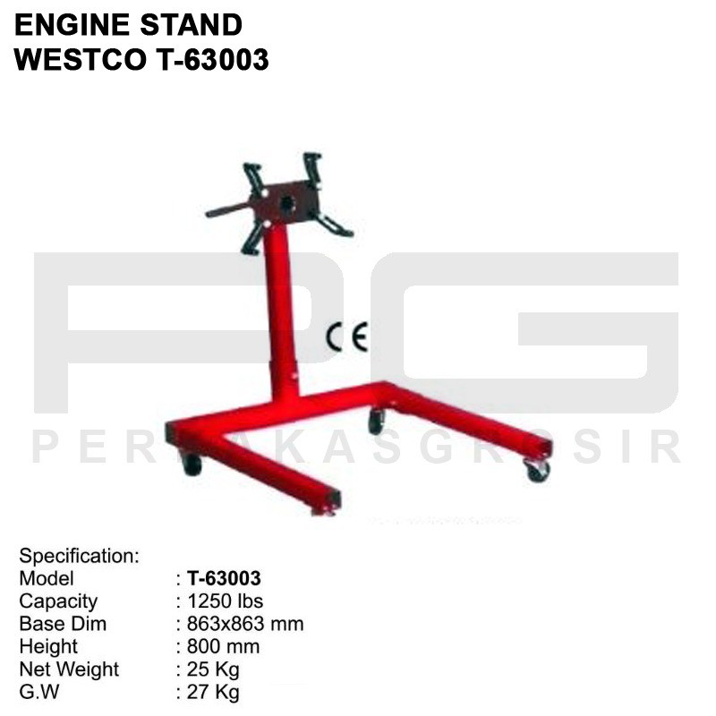 Jual Engine Stand WESTCO T-63003 Alat Pengangkat Mesin T 63003 WESTCO ...