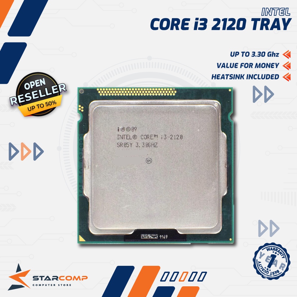 Jual Intel Core i3-2120 3.3Ghz Tray Socket LGA 1155 Processor 2120 ...