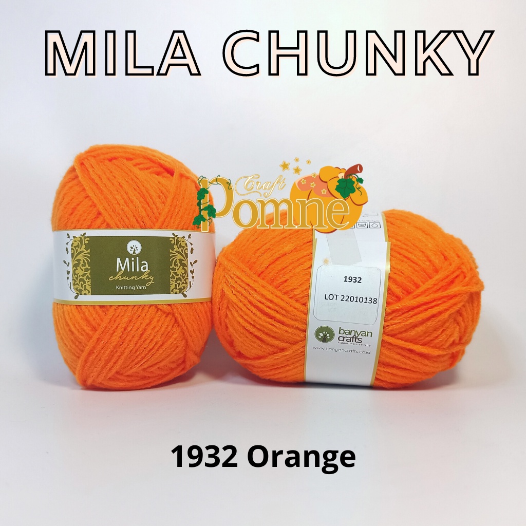 Jual Benang Rajut Mila Chunky Acrylic Braided Yarn Shopee Indonesia