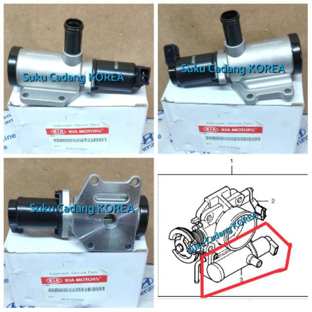 Jual Sensor Idle Speed Control ISC Timor DOHC Injeksi Shopee Indonesia