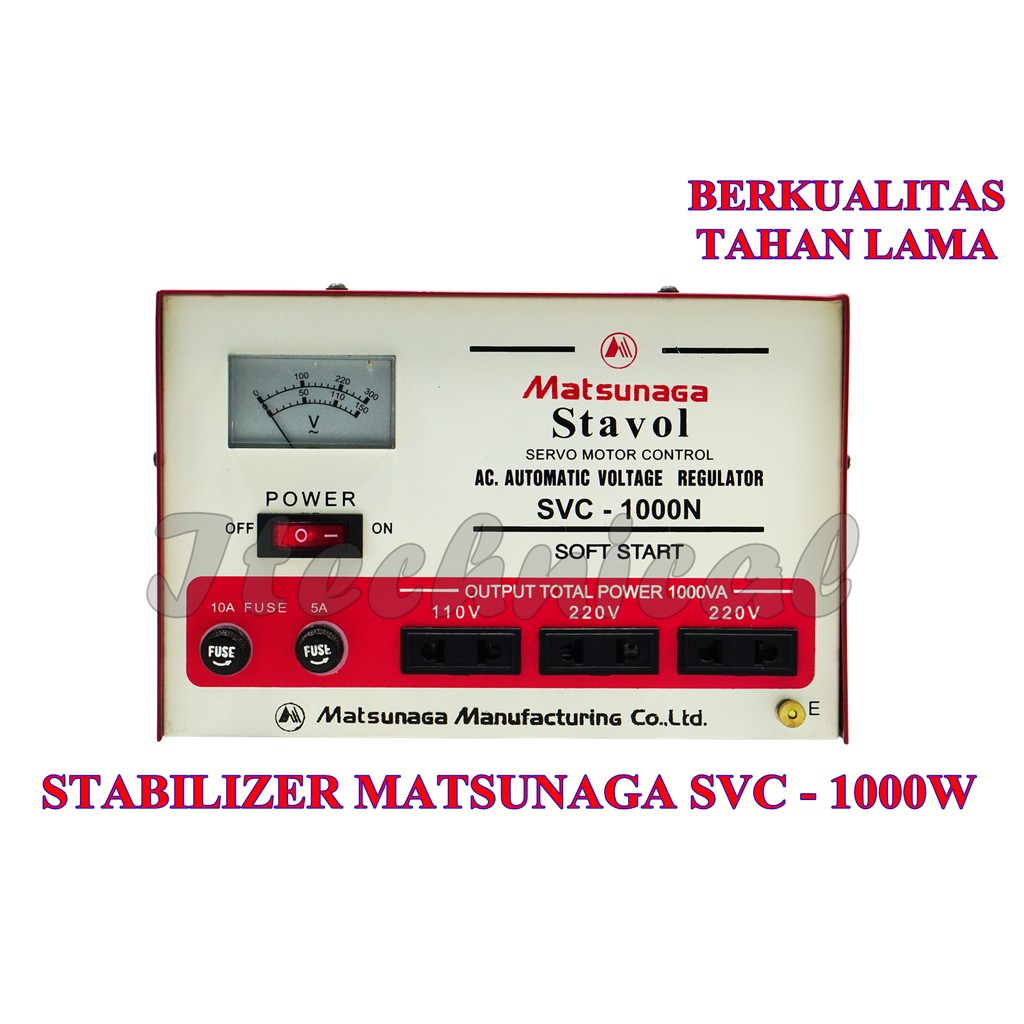 Jual Stavolt Svc W Matsunaga Stabilizer Svc Va Mts Watt Shopee Indonesia