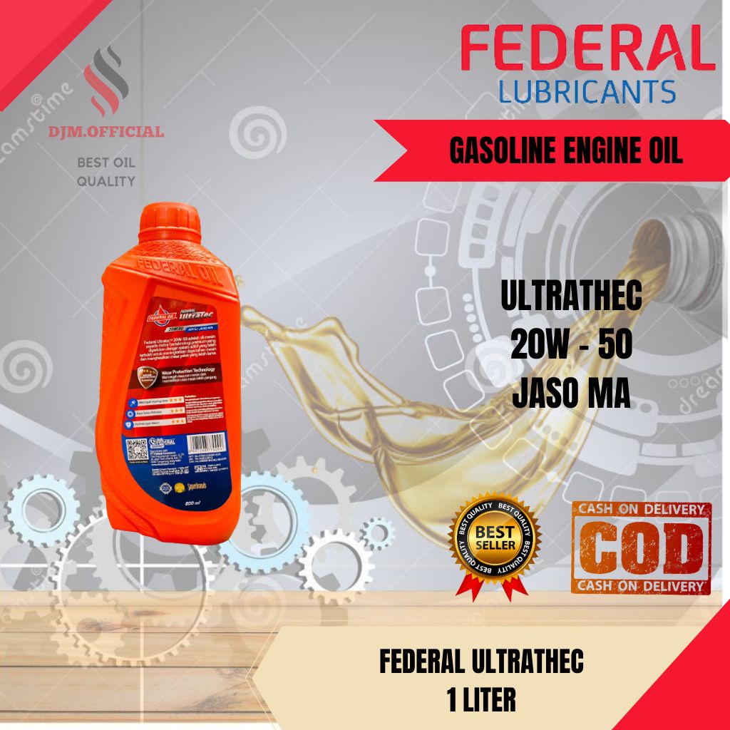 Jual OLI OIL FEDERAL 1LITER 20W-50 FEDERAL 1L JASO MA | Shopee Indonesia