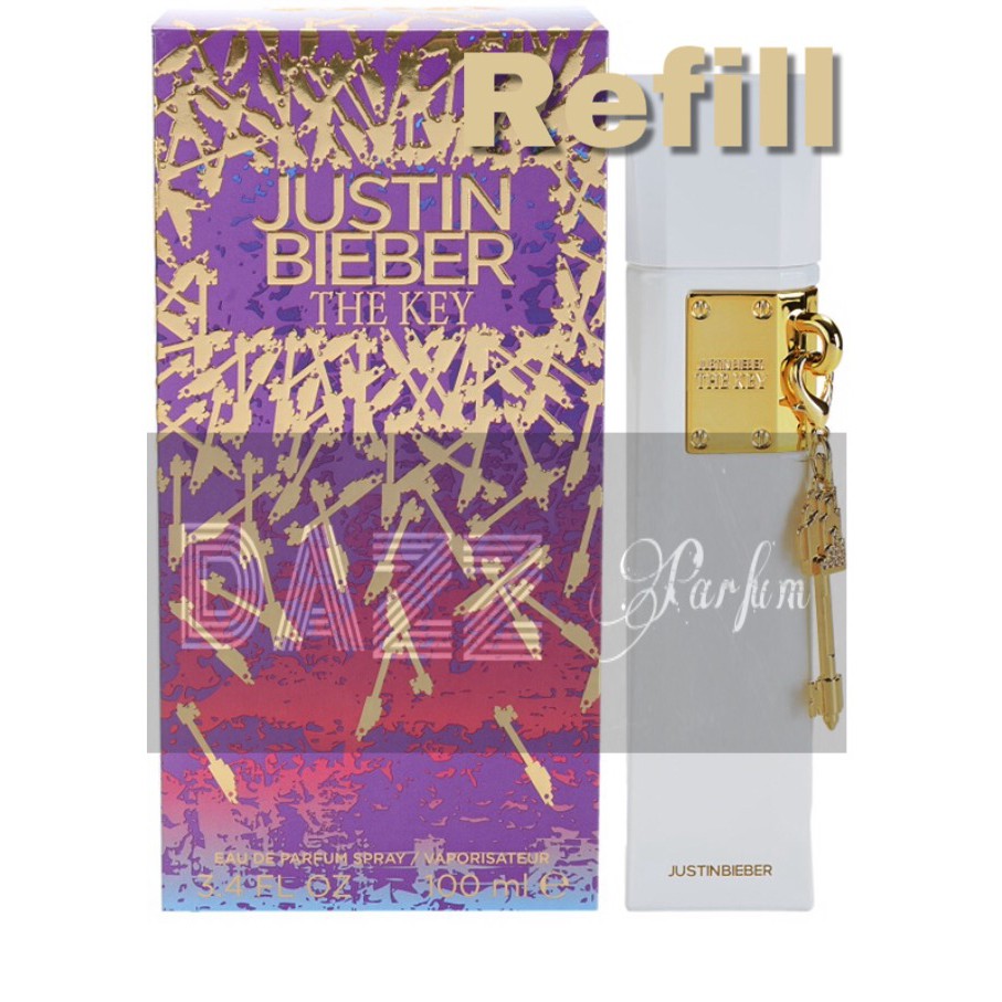 Jual Parfum Refill Justin Bieber The Key For Woman | Shopee Indonesia
