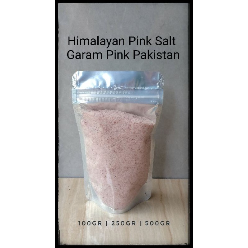 Jual Himalayan Pink Salt 250gr | Garam Himalayan Pink Pakistan | Shopee ...