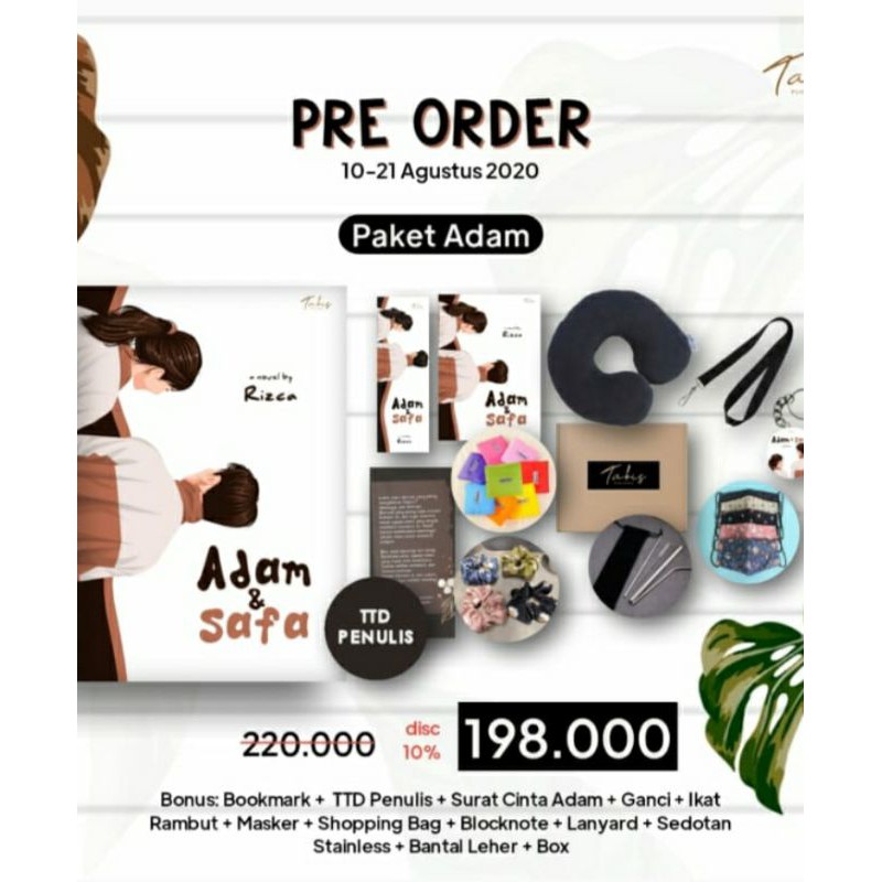 Jual PREORDER BUKU ADAM & SAFA (paketan) | Shopee Indonesia