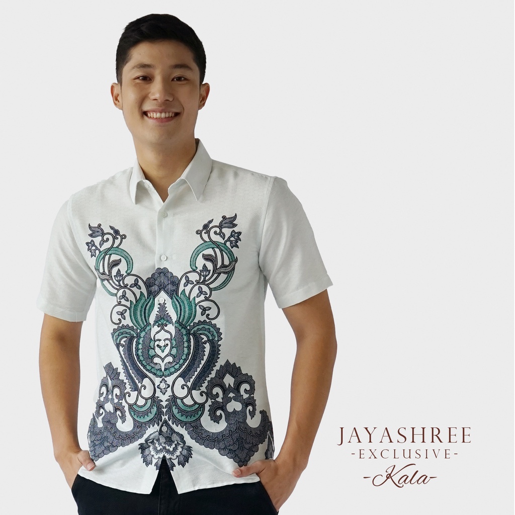 Jual Jayashree Exclusive Slimfit Kala Kemeja Batik Pria Lengan Pendek ...