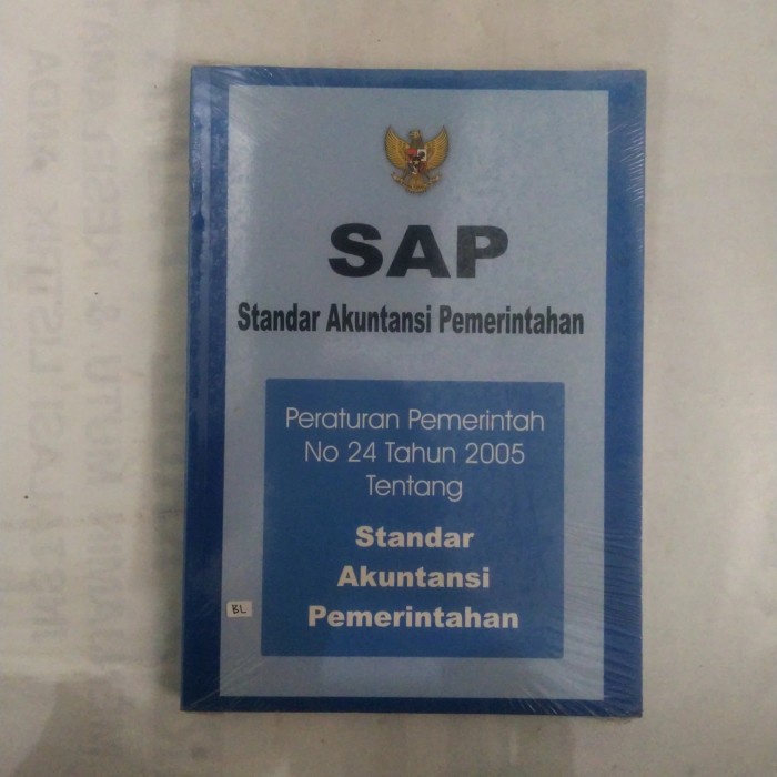 Jual BUKU SAP STANDAR AKUNTANSI PEMERINTAHAN | Shopee Indonesia