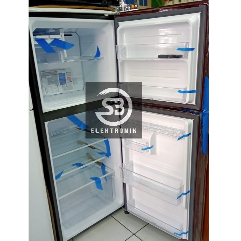 Jual SHARP SJ-246XGMS KULKAS 2 PINTU SILVER 205 LITER AG+ NANO ...