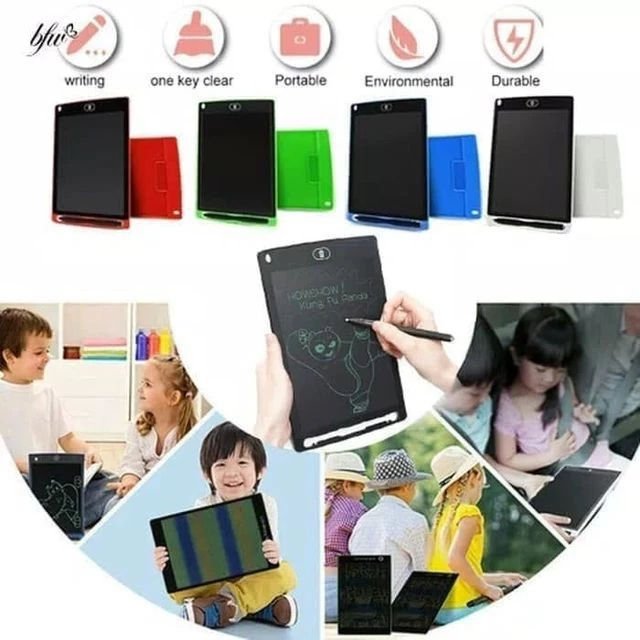 LCD WRITING TABLET BOARD 8.5” / PAPAN TULIS ANAK | AutoStock