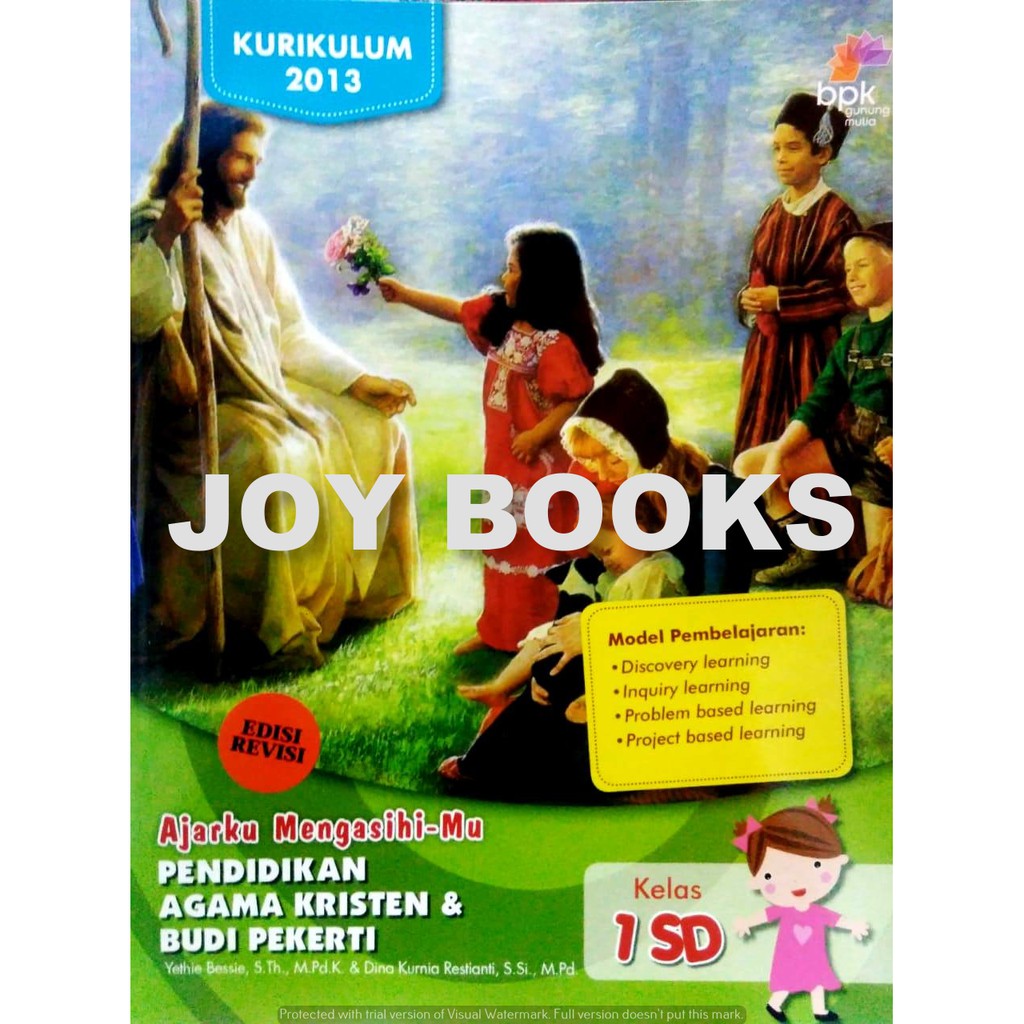 Jual BUKU PENDIDIKAN AGAMA KRISTEN DAN BUDI PEKERTI SD KELAS 1 2 3 4 5 ...