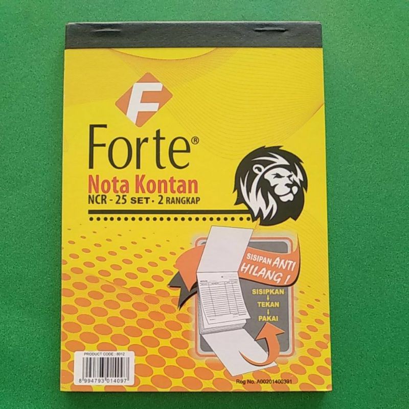 Jual Nota Kontan Rangkap 2 Forte (K2 NCR) | Shopee Indonesia
