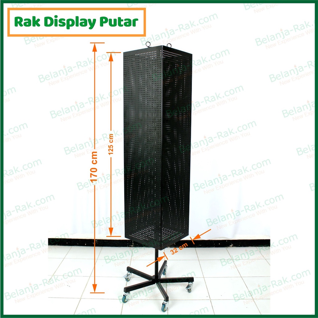Jual Rak Display Putar Rotating Display | Shopee Indonesia
