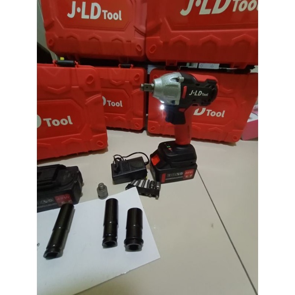 Jual cordless impact wrench alat buka baud uchiha jld tool Shopee