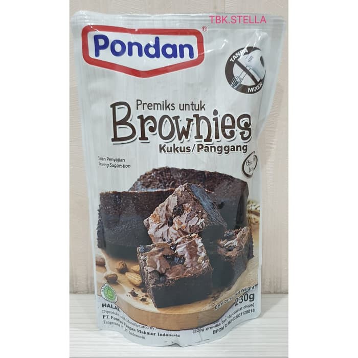 Jual TEPUNG PREMIKS PONDAN BROWNIES KUKUS / PANGGANG Shopee Indonesia