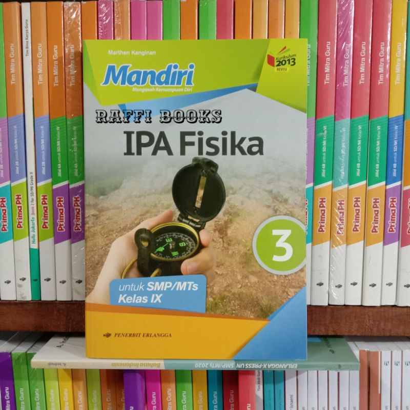 Jual Buku Mandiri IPA Fisika Kelas 9/IX 3 SMP K13 Revisi Erlangga ...