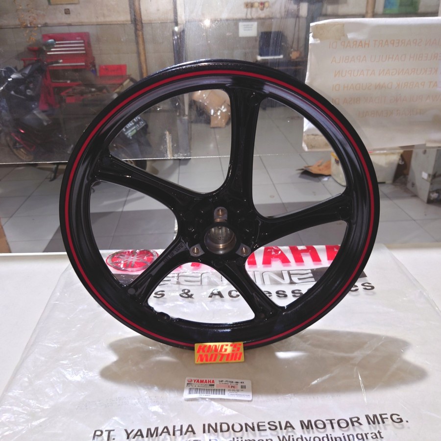 Jual VELG RACING DEPAN FINO FI MIO J SOUL GT MIO M3 HITAM - MERAH 54P ...