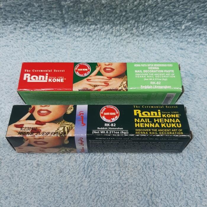 Jual Henna | Rani Kone Rk82 Reddish/Kemerahan Kecil Perbox | Shopee ...