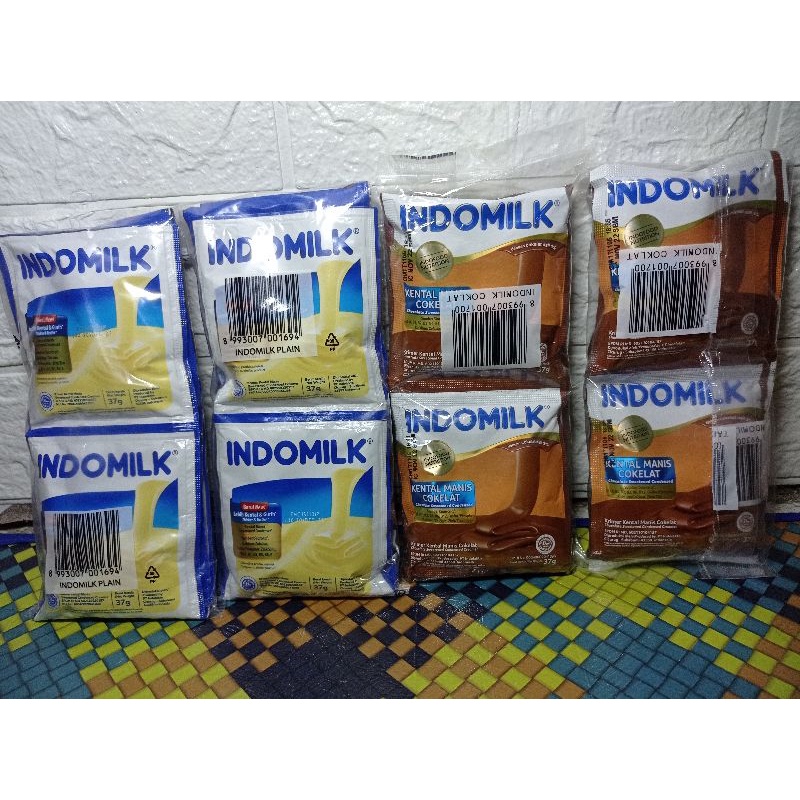 Jual Indomilk susu kental manis sachet 6x37gr Shopee Indonesia
