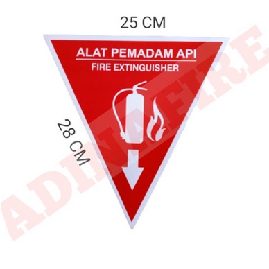 Jual Stiker Apar Segitiga Besar | Shopee Indonesia