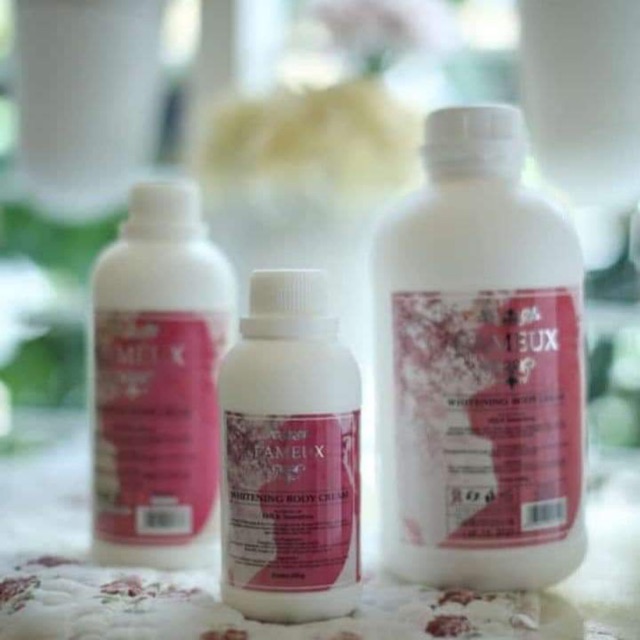 Jual fameux whitening body cream (bleaching) Shopee Indonesia