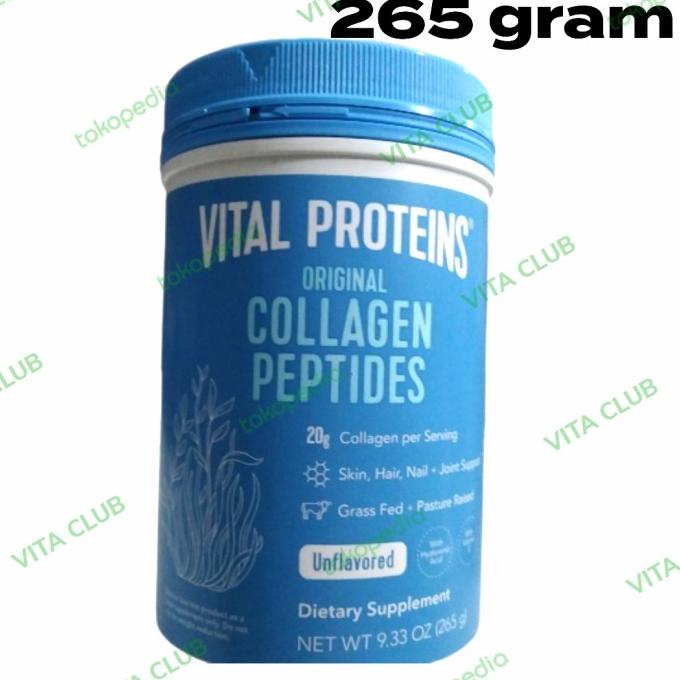 Jual Vital Proteins Collagen Peptides Unflavored 265 Gr - With Vit C ...