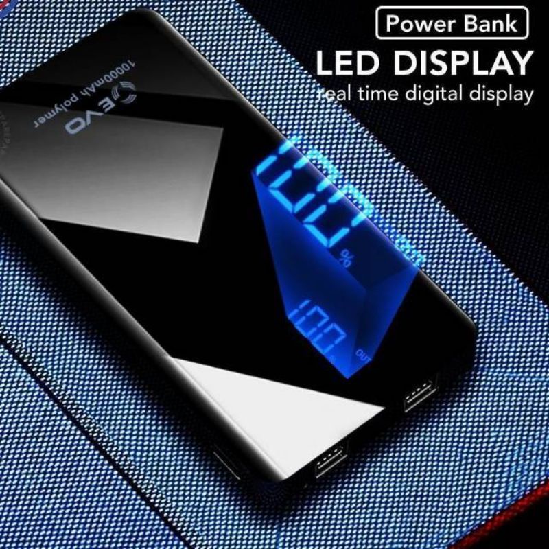 Jual POWERBANK EVO 999 DISPLAY LCD 10000mah | Shopee Indonesia