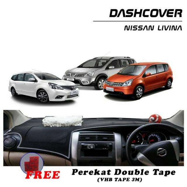 Cover dashboard mobil Nissan Grand Livina +antislip