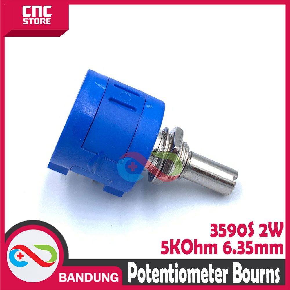 Jual POTENTIOMETER BOURNS MULTI TURN 3590S 5K 2W POTENSIO POTENTIO