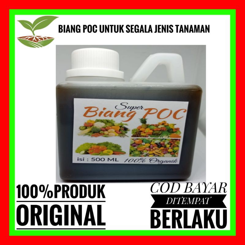 Jual Pupuk Organik Super Biang Poc Menyuburkan Semua Jenis Tanaman ...