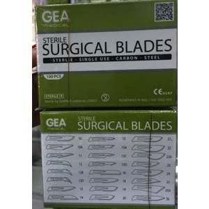 Jual Pisau Bedah Medical No 15 Surgical Blade Bisturi Mata Pisau ...