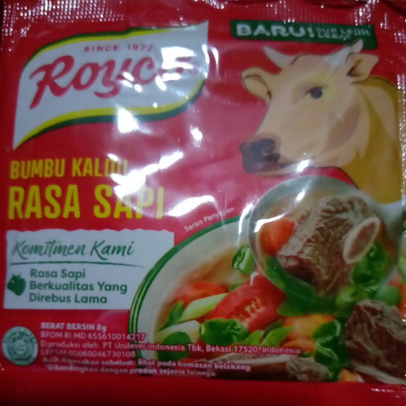 Jual ROYKO AYAM ROYCO SAPI 8gr Bumbu Penyedap Rasa Sachet Renceng ...