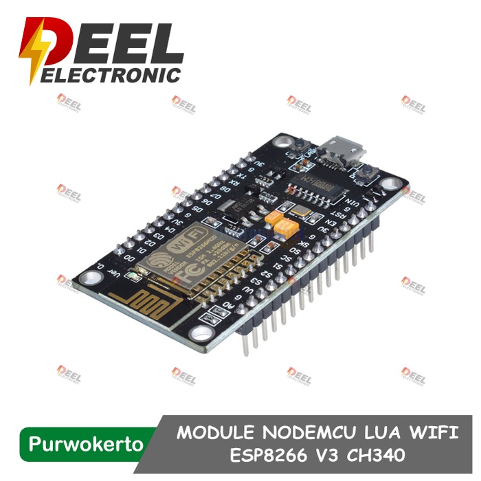 Jual MODULE NODEMCU LUA WIFI ESP8266 V3 CH340 INTERNET OF THINGS BOARD ...