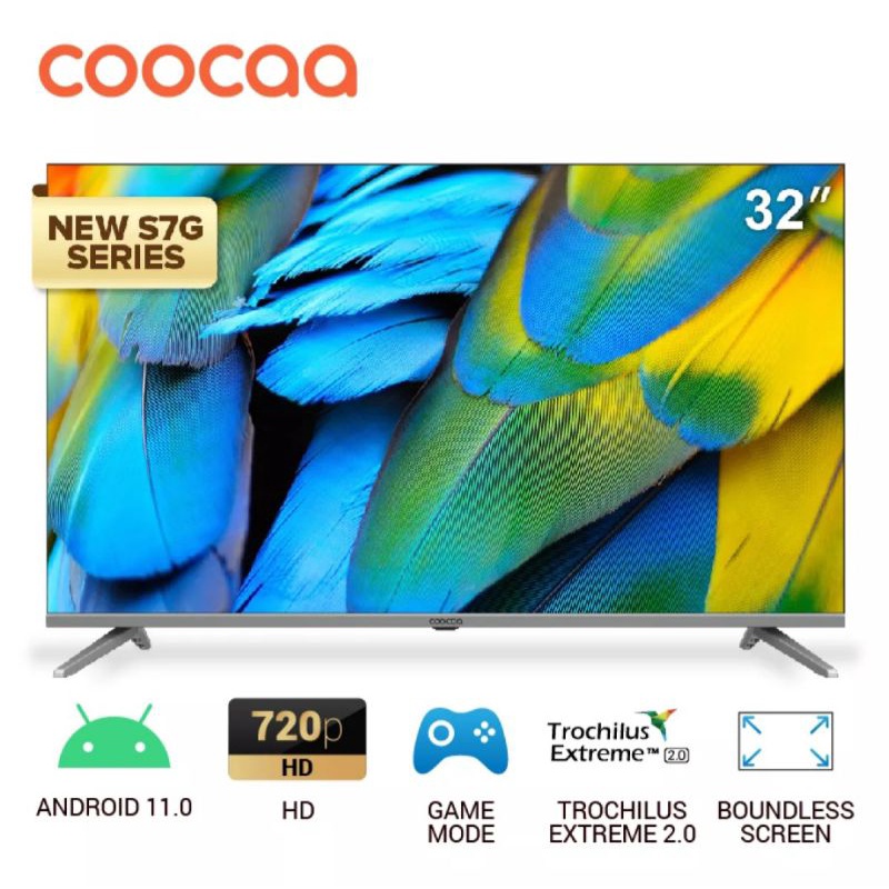 Jual Coocaa Led Tv 32 Inchi Android 11 Digital Smart Tv 32s7g Shopee