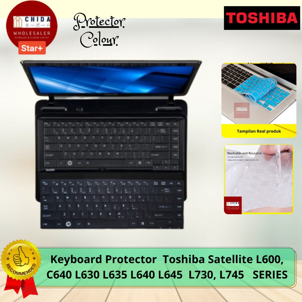 Jual Keyboard Protector Toshiba Satellite L600, C640 L630 L635 L640 ...