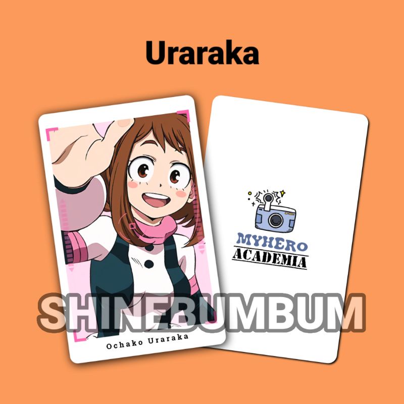 Jual Photocard Anime Boku no Hero Academia Hero snap Shopee Indonesia