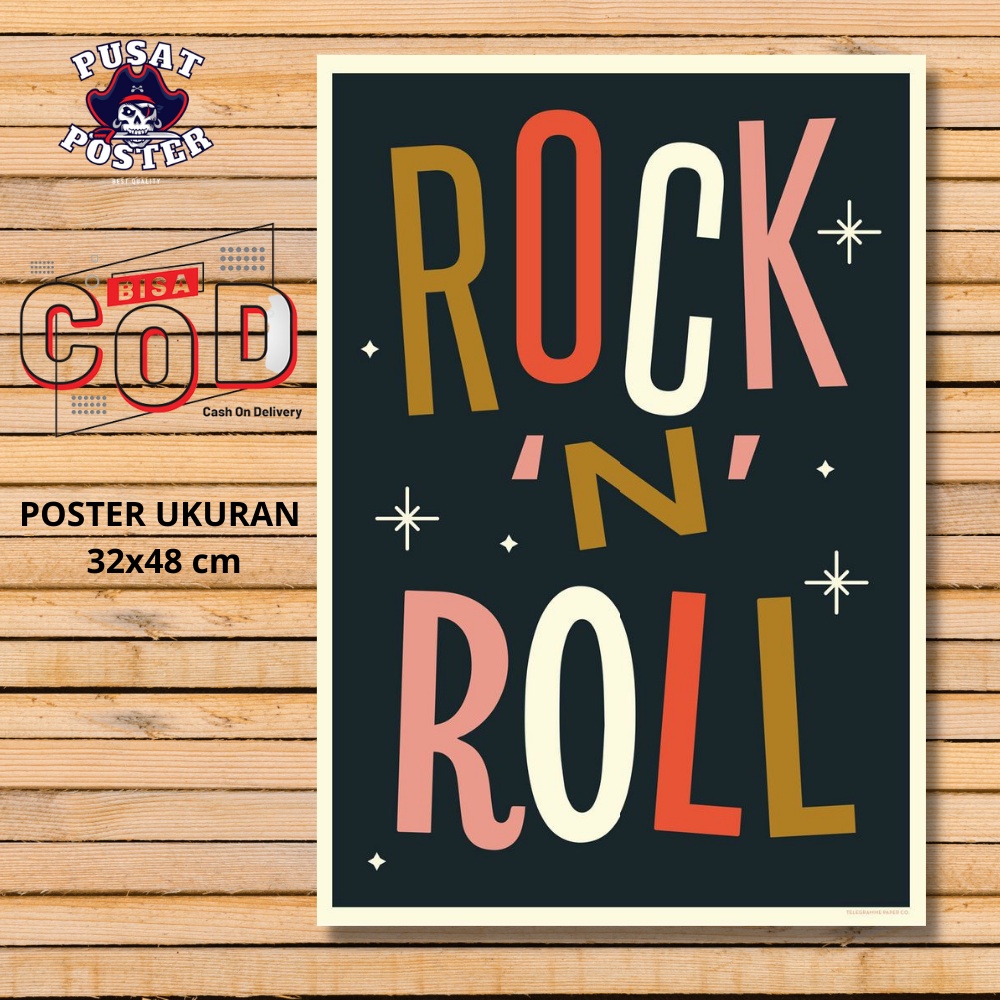 Jual POSTER ROCK&ROLL - FOTO ROCK&ROLL - POSTER DINDING - PAJANGAN