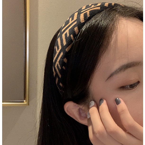 Jual Bando Bandana Korea Wanita / Bando Poni Rata Trendy Motif Bill ...