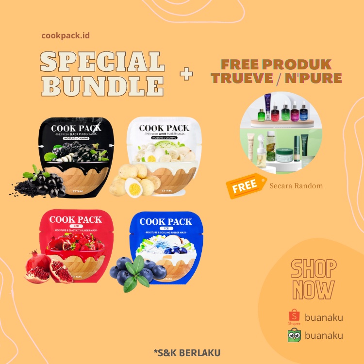 Jual Special Bundle - ETTANG COOK PACK (Modeling Rubber Mask) | Shopee ...