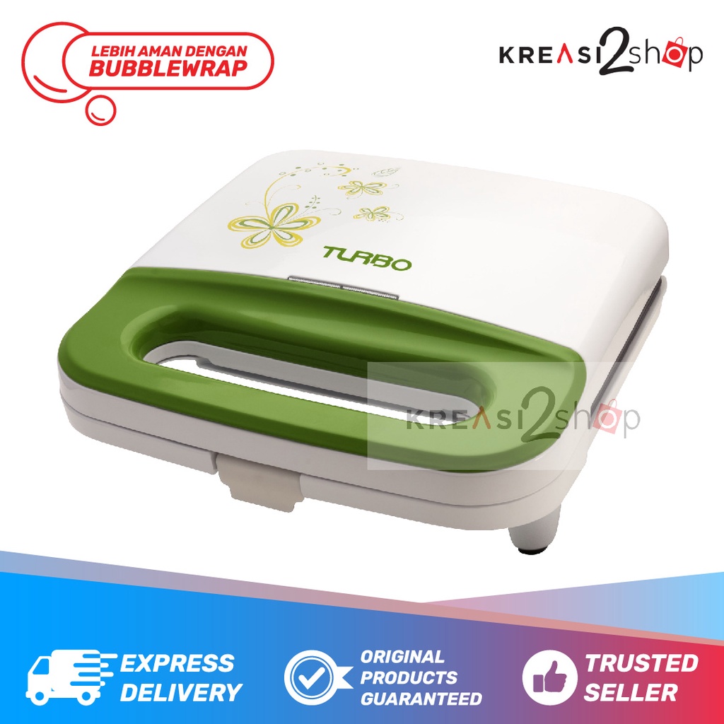 Jual Turbo Sandwich Maker / Pembuat Sandwich EHL5038 3 Varian Warna 400