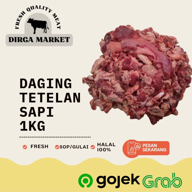 Jual Daging Tetelan Sapi 1Kg 1000gram | Shopee Indonesia