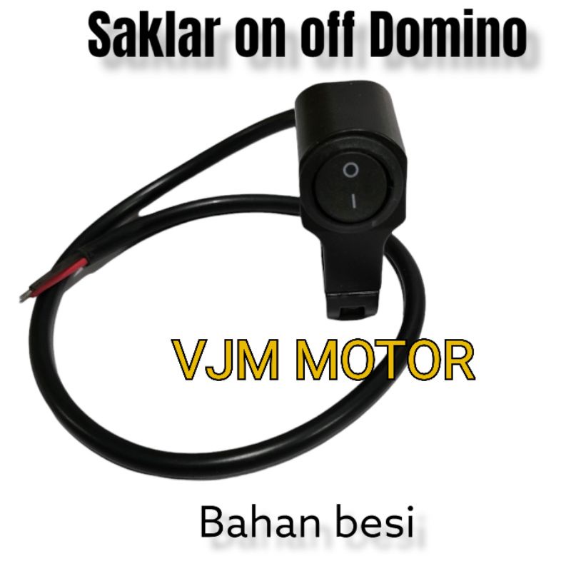 Jual Saklar on off Stang Besi Domino 2 kabel tebal bahan bagus cocok ...