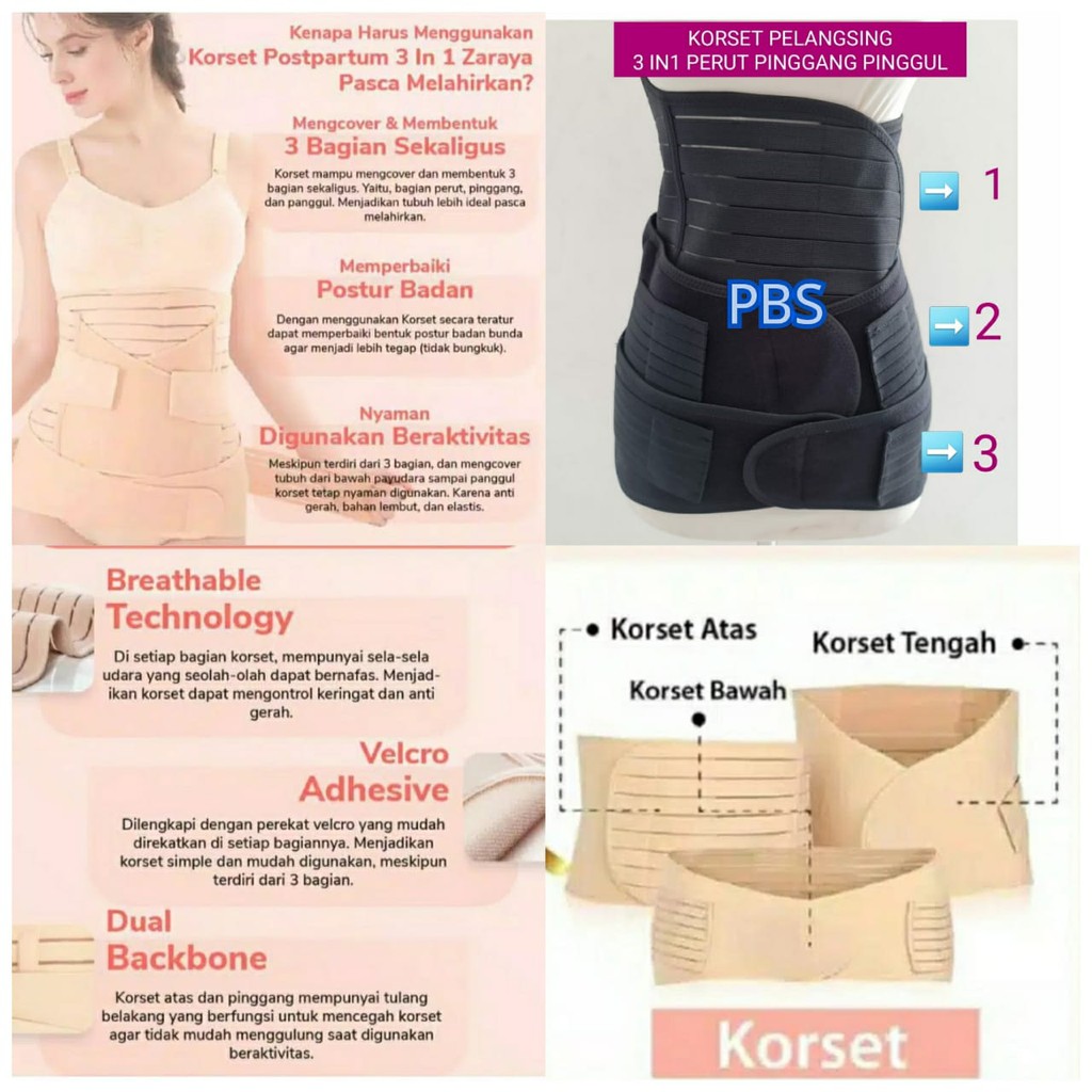 Jual Korset Postpartum In 1 Lifemam Terbaru - Jan 2024