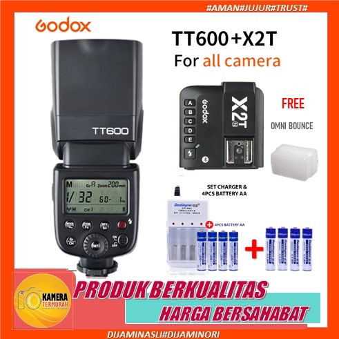 EFマウント用】Godox TT600 & 聞こえれ X2Tセット